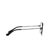 Prada® Oval Eyeglasses: PR 65WV color Matte Black 1BO1O1 - product thumbnail 3/3.