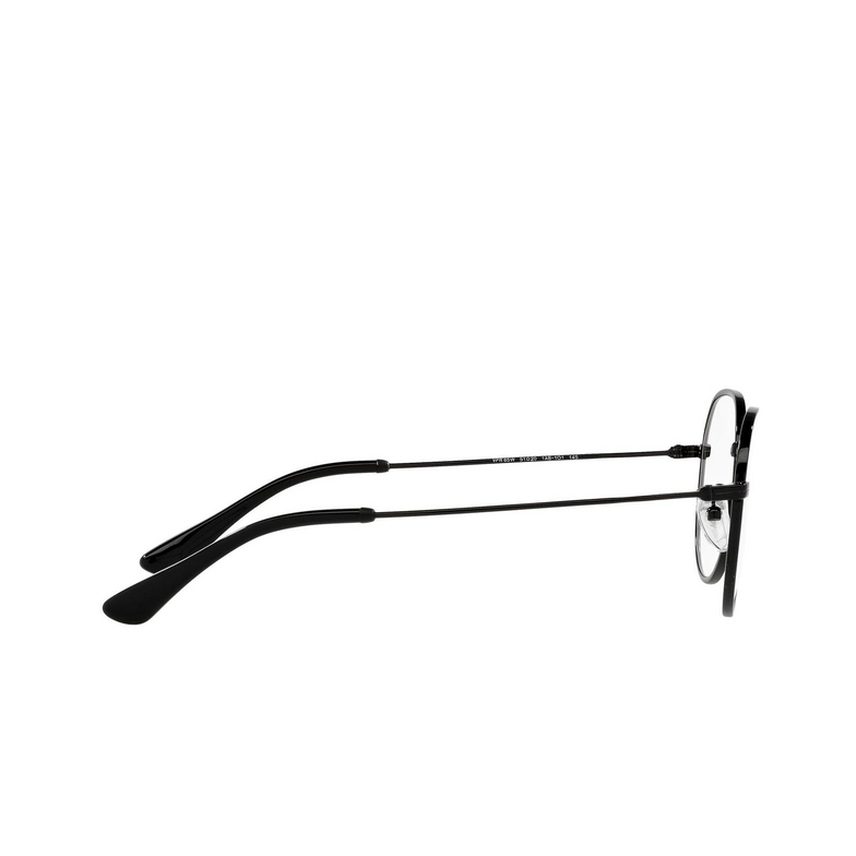 Prada PR 65WV Eyeglasses 1BO1O1 matte black - 3/4