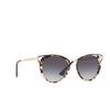 Prada PR 66TS Sunglasses UAO5D1 spotted opal brown - product thumbnail 2/4