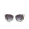 Prada PR 66TS Sunglasses UAO5D1 spotted opal brown - product thumbnail 1/4