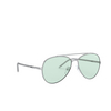 Prada PR 66XS Sunglasses 1BC08D silver - product thumbnail 2/4