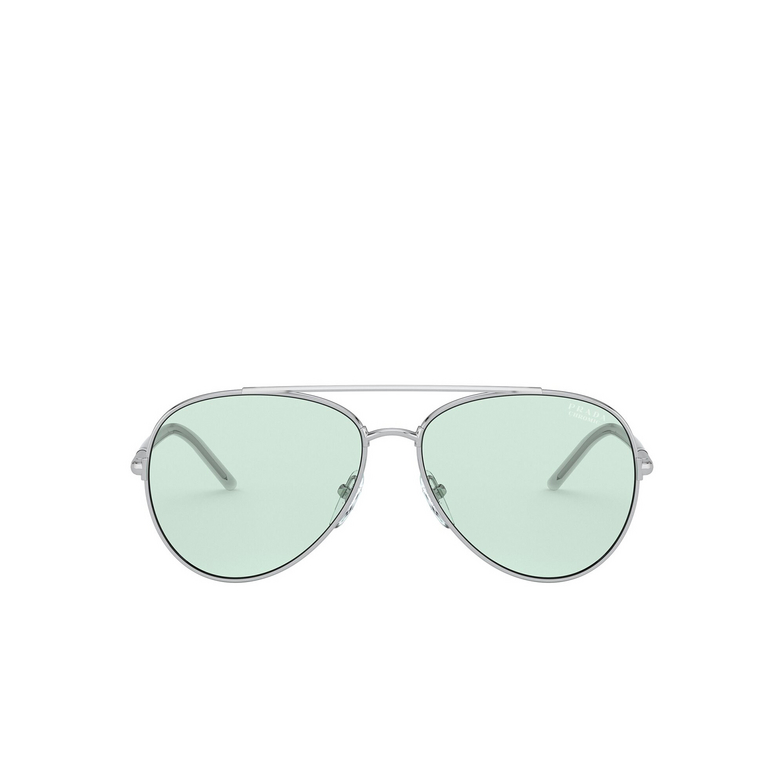 Prada PR 66XS Sunglasses 1BC08D silver - 1/4