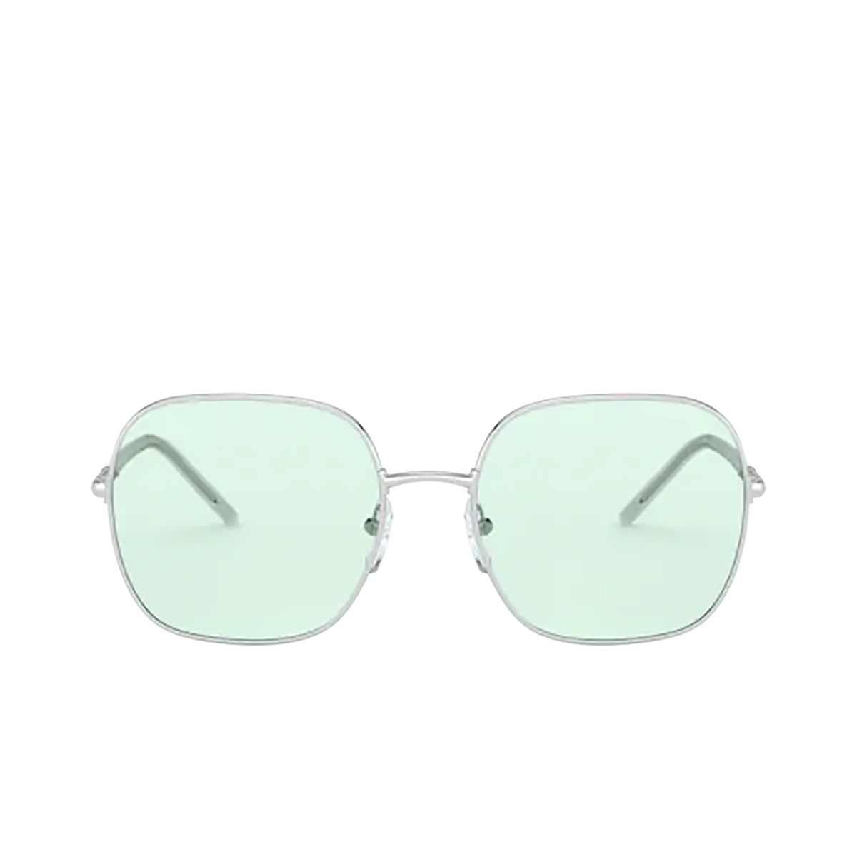 Prada PR 67XS Sunglasses 1BC08D Silver - front view