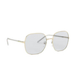 Prada PR 67XS Sunglasses ZVN07D pale gold - product thumbnail 2/4