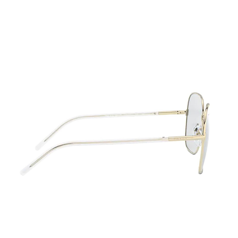 Prada PR 67XS Sunglasses ZVN07D pale gold - 3/4