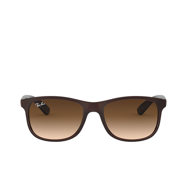 Ray-Ban ANDY Sonnenbrillen 607313 matte brown on brown - Vorderansicht