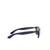 Ray-Ban ANDY Sunglasses 615355 matte blue on blue - product thumbnail 3/4