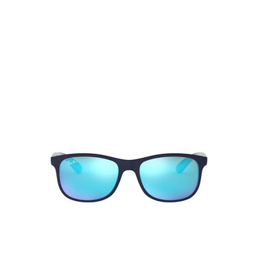 Gafas de sol Ray-Ban ANDY 615355 matte blue on blue - Vista delantera