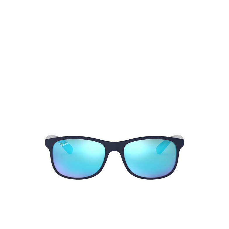 Gafas de sol Ray-Ban ANDY 615355 matte blue on blue - 1/4
