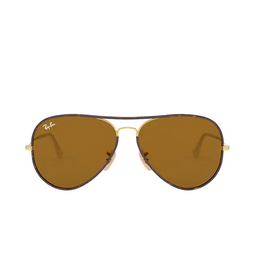 Ray-Ban® Aviator Sunglasses: RB3025JM Aviator Full Color color 001 Arista 