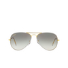 Gafas de sol Ray-Ban AVIATOR FULL COLOR 919632 grey on legend gold - Miniatura del producto 1/4