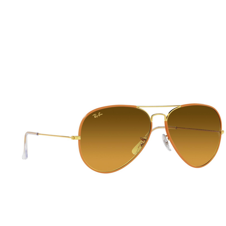 Ray-Ban AVIATOR FULL COLOR Sunglasses 91963C orange on legend gold - 2/4