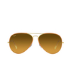Ray-Ban AVIATOR FULL COLOR Sunglasses 91963C orange on legend gold - product thumbnail 1/4