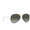 Ray-Ban AVIATOR FULL COLOR Sunglasses 919671 black on legend gold - product thumbnail 2/4