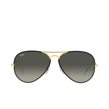 Ray-Ban AVIATOR FULL COLOR Sunglasses 919671 black on legend gold - front view