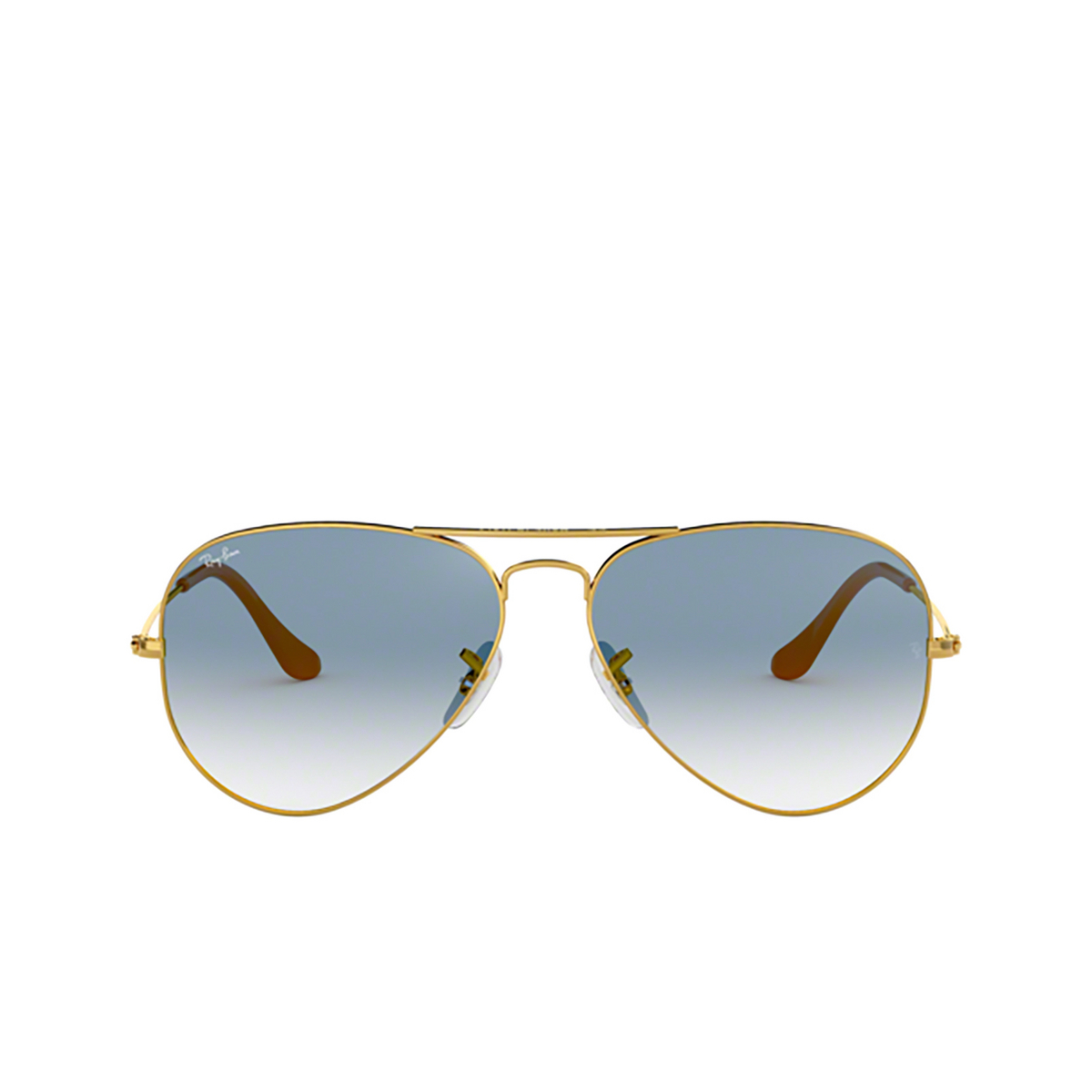 Ray-Ban AVIATOR LARGE METAL Sunglasses 001/3F ARISTA - front view