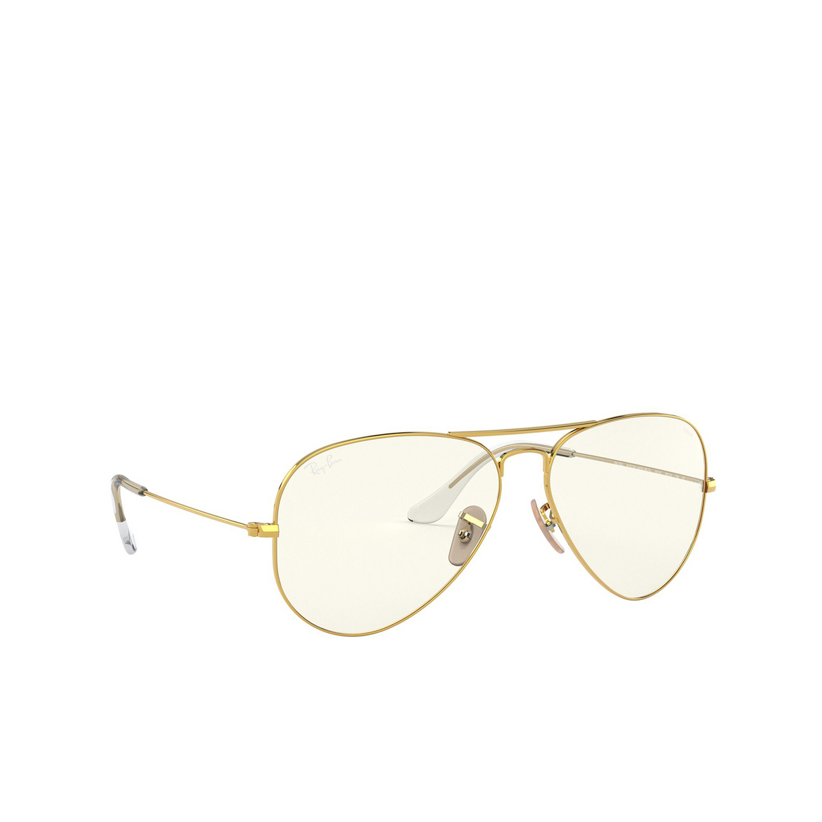 Ray-Ban AVIATOR LARGE METAL Sunglasses 001/5F Arista - three-quarters view