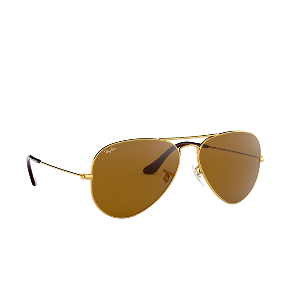 Ray-Ban AVIATOR LARGE METAL Sunglasses 001/33 ARISTA - three-quarters view