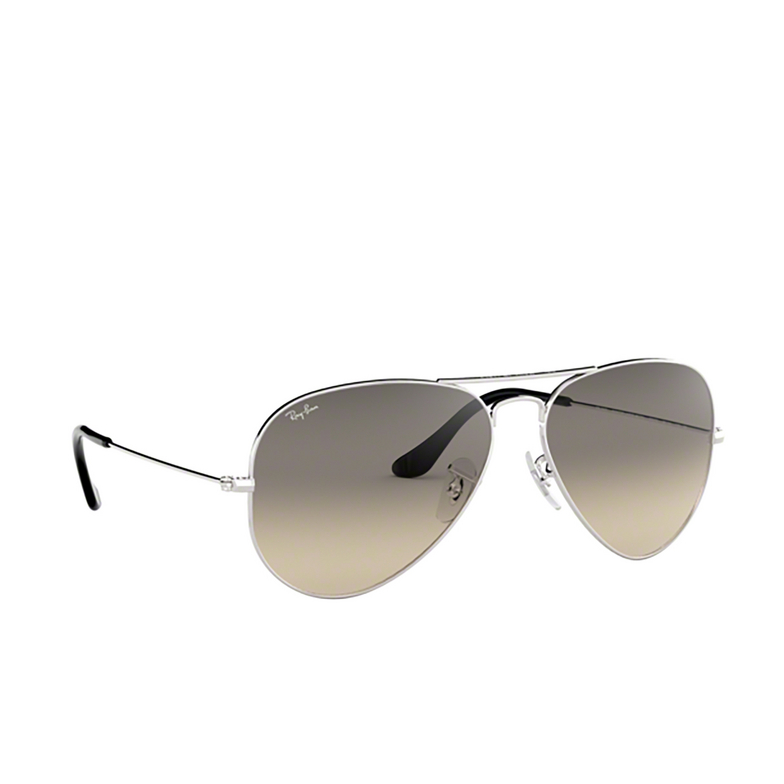 Ray-Ban AVIATOR LARGE METAL Sunglasses 003/32 silver - 2/4