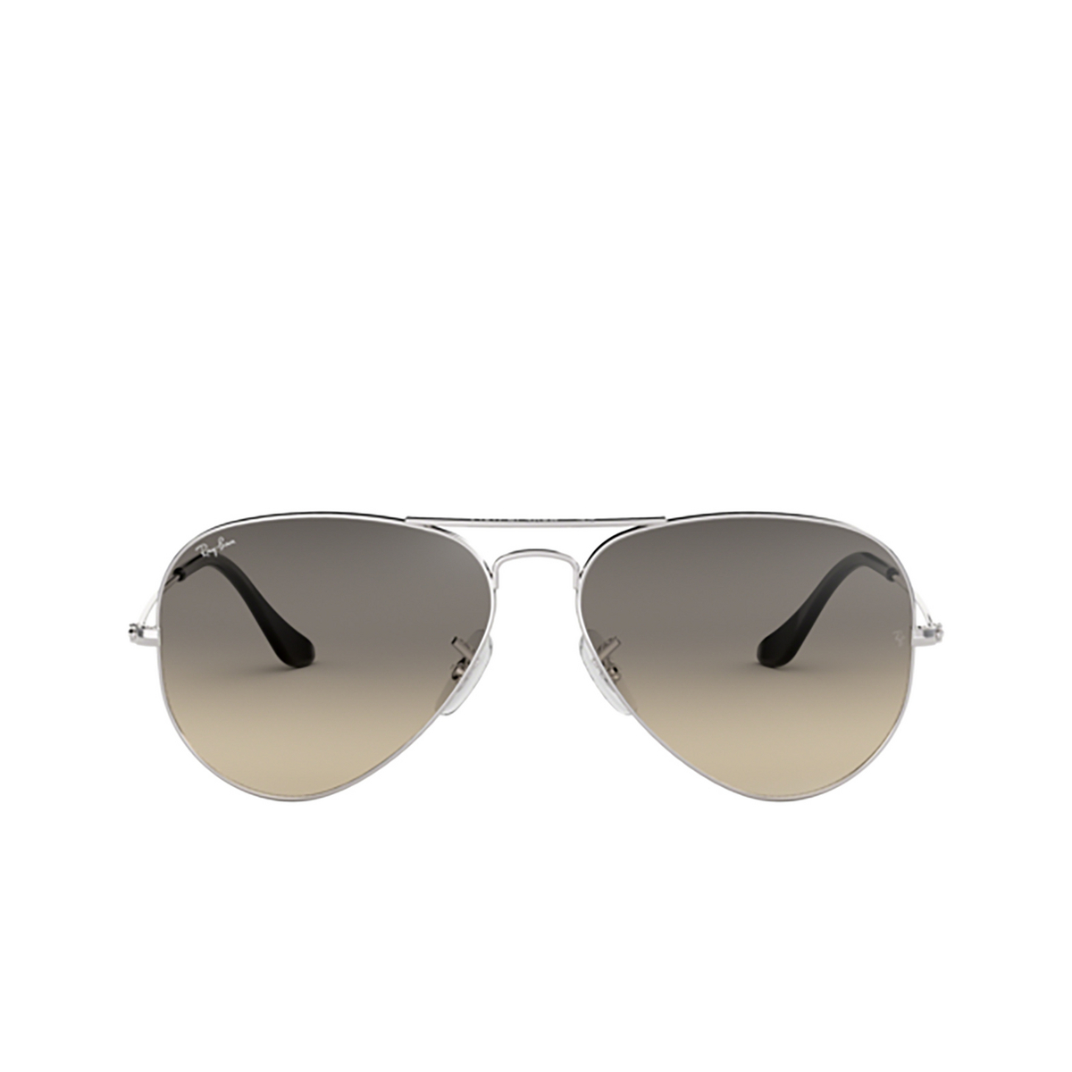 Ray-Ban AVIATOR LARGE METAL Sunglasses 003/32 Silver - front view