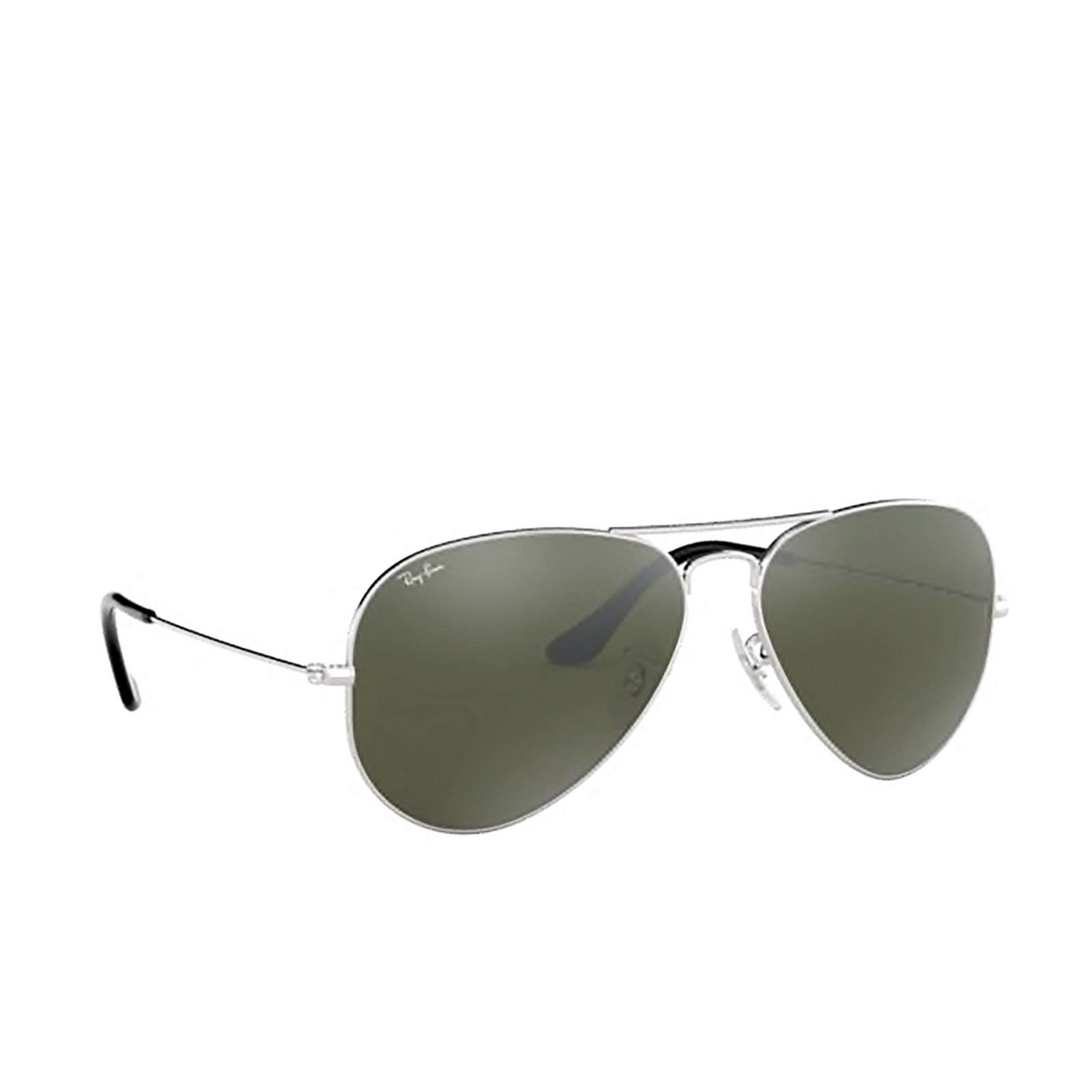 Ray-Ban AVIATOR LARGE METAL Sunglasses 003/40 Silver - three-quarters view