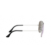 Ray-Ban AVIATOR LARGE METAL Sunglasses 019/W3 matte silver - product thumbnail 3/4