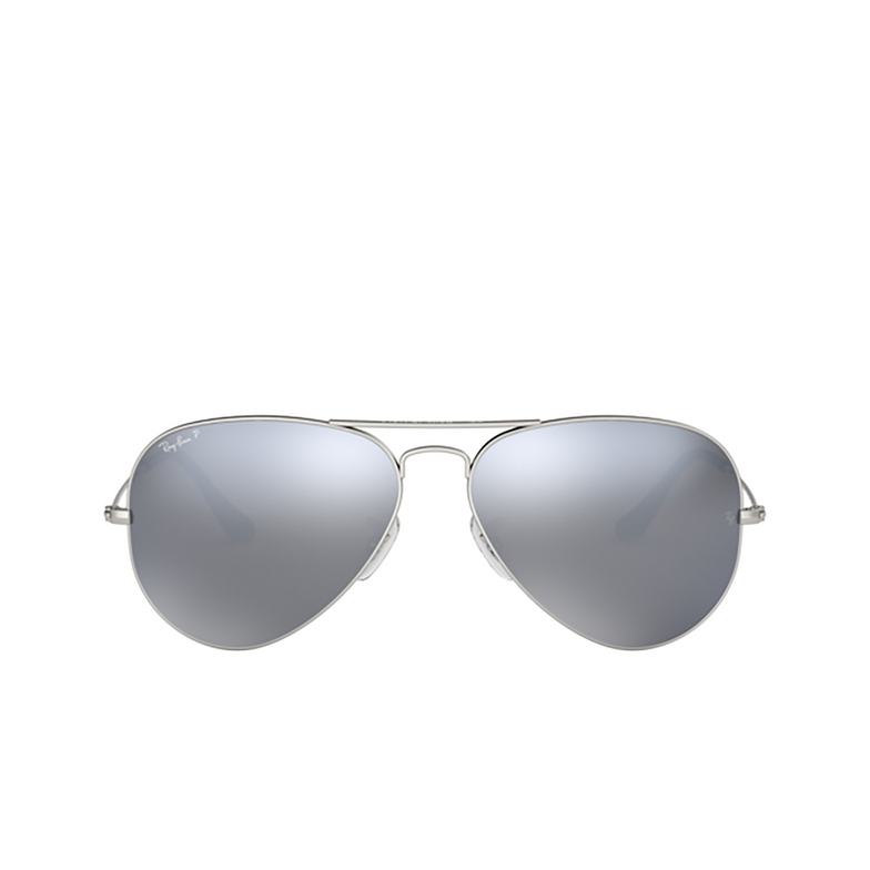 Ray-Ban AVIATOR LARGE METAL Sunglasses 019/W3 matte silver - 1/4