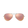 Ray-Ban AVIATOR LARGE METAL Sunglasses 019/Z2 matte silver - product thumbnail 1/4