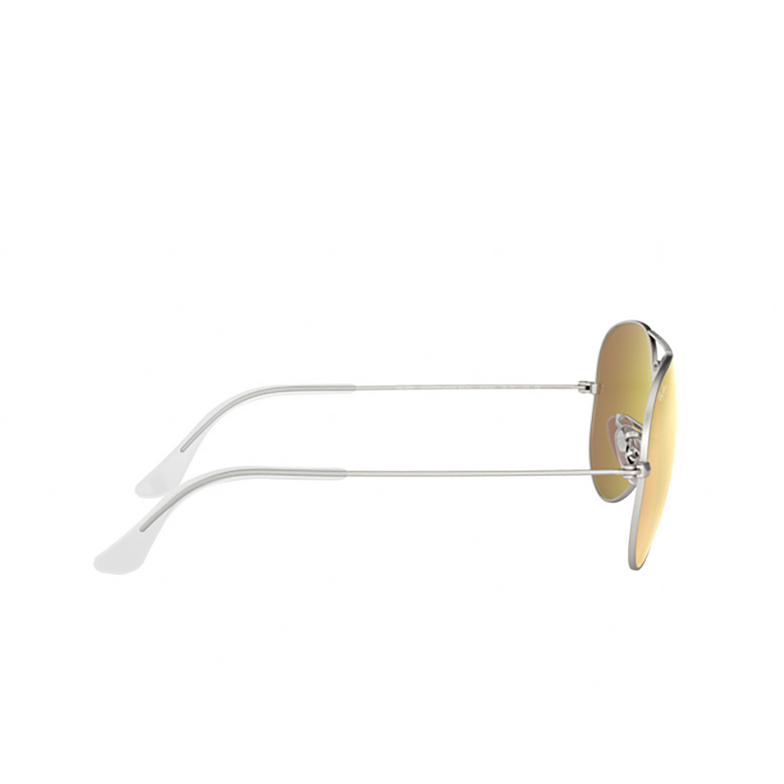 Ray-Ban AVIATOR LARGE METAL Sunglasses 019/Z2 matte silver - 3/4