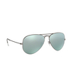 Lunettes de soleil Ray-Ban AVIATOR LARGE METAL 029/30 matte gunmetal - Vignette du produit 2/8