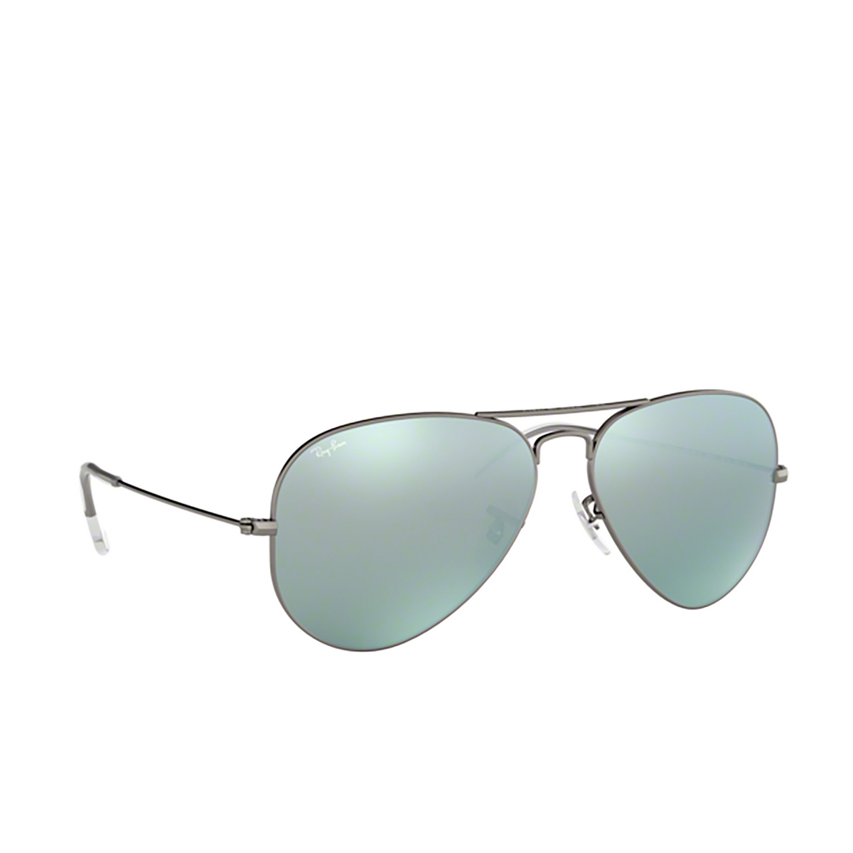 Ray-Ban AVIATOR LARGE METAL Sunglasses 029/30 Matte Gunmetal - three-quarters view