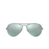 Occhiali da sole Ray-Ban AVIATOR LARGE METAL 029/30 matte gunmetal - anteprima prodotto 1/8