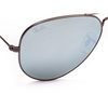 Lunettes de soleil Ray-Ban AVIATOR LARGE METAL 029/30 matte gunmetal - Vignette du produit 6/8