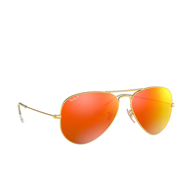 Ray-Ban AVIATOR LARGE METAL Sunglasses 112/4D matte arista - three-quarters view