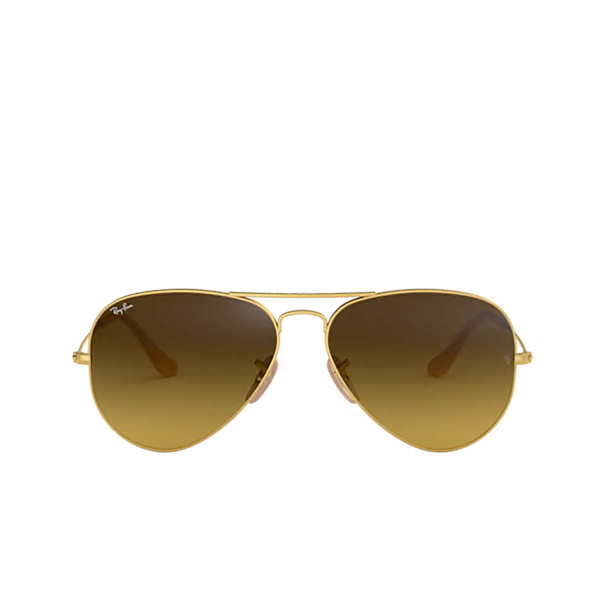 Ray-Ban AVIATOR LARGE METAL Sunglasses 112/85 MATTE ARISTA - front view