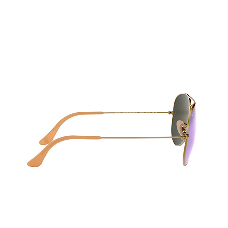 Ray-Ban AVIATOR LARGE METAL Sunglasses 167/1R demi gloss brushed bronze - 3/4