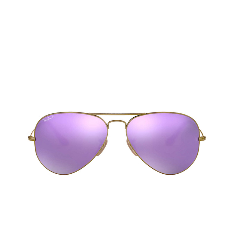 Ray-Ban AVIATOR LARGE METAL Sunglasses 167/1R demi gloss brushed bronze - 1/4