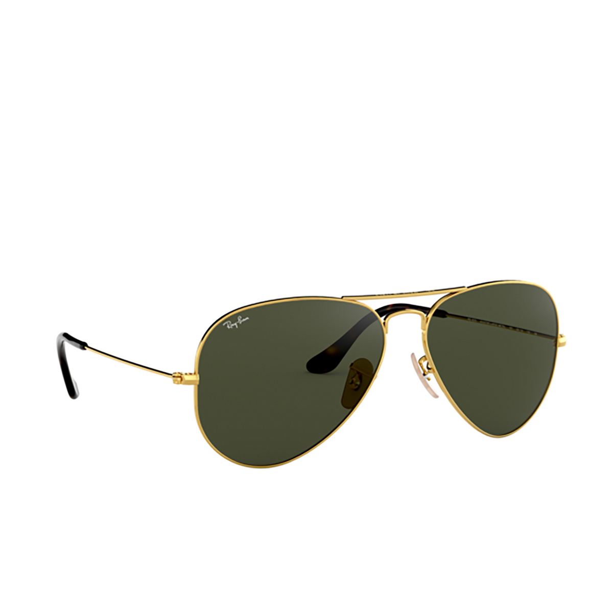 Ray-Ban AVIATOR LARGE METAL Sunglasses 181 ARISTA - three-quarters view
