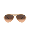Ray-Ban AVIATOR LARGE METAL Sunglasses 9001A5 light bronze - product thumbnail 1/4