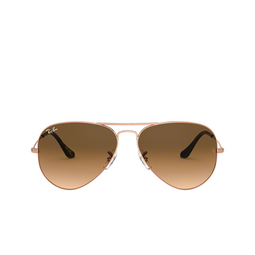 Ray-Ban® Aviator Sunglasses: RB3025 Aviator Large Metal color 903551 Copper 
