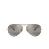 Ray-Ban AVIATOR LARGE METAL Sunglasses 9154AH matte grey on arista - product thumbnail 1/4