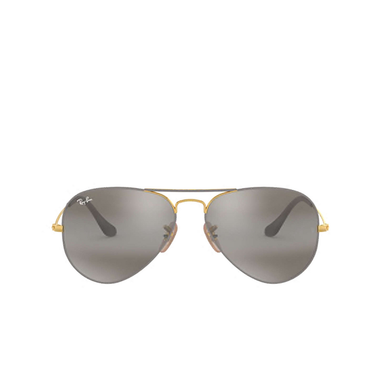Ray-Ban AVIATOR LARGE METAL Sunglasses 9154AH matte grey on arista - 1/4