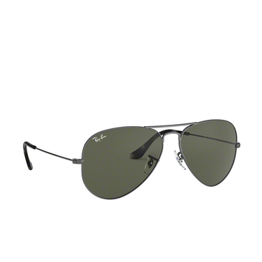 Ray-Ban AVIATOR LARGE METAL Sunglasses 919031 sand transparent grey - three-quarters view