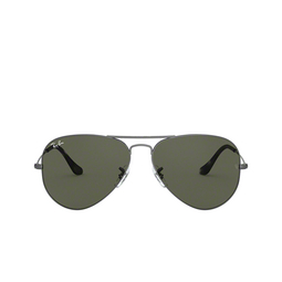 Ray-Ban® Aviator Sunglasses: RB3025 Aviator Large Metal color 919031 Sand Transparent Grey 