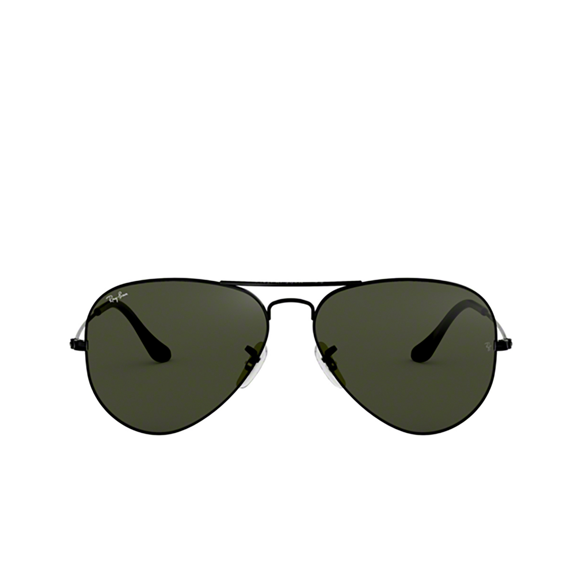 Ray-Ban AVIATOR LARGE METAL Sunglasses L2823 Black - front view