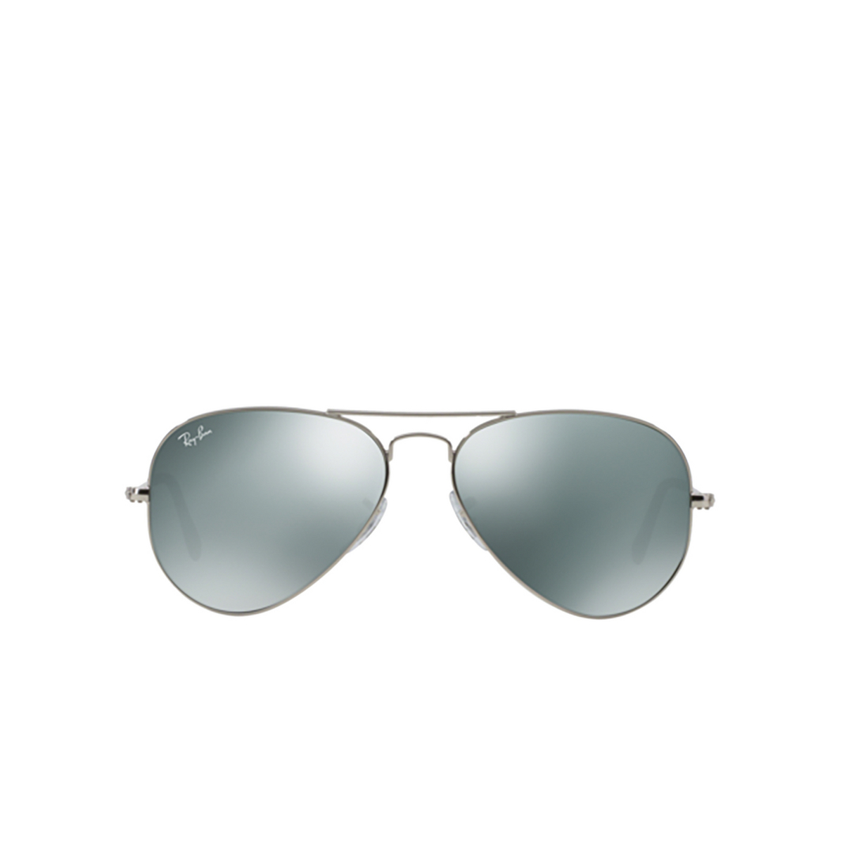 Ray-Ban AVIATOR LARGE METAL Sunglasses W3275 Silver - front view