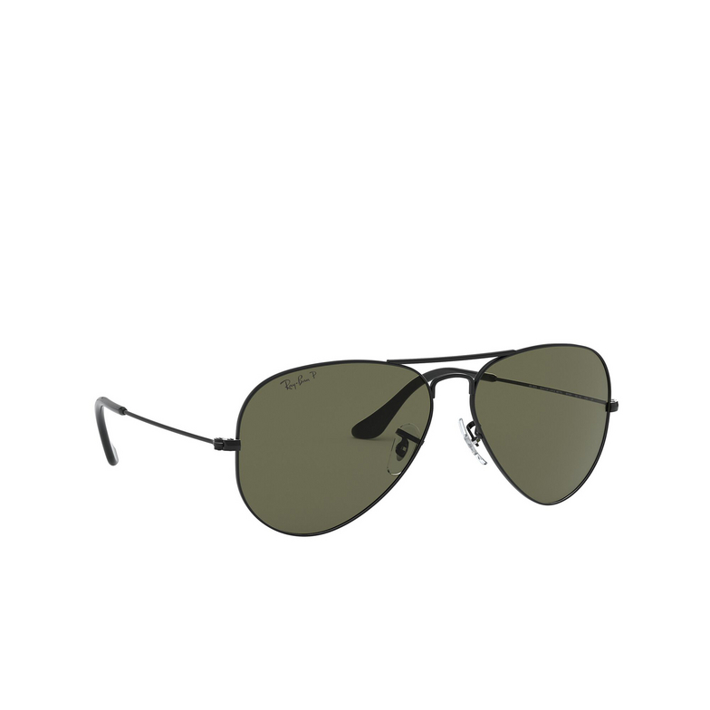 Ray-Ban AVIATOR LARGE METAL Sunglasses W3361 matte black - 2/4