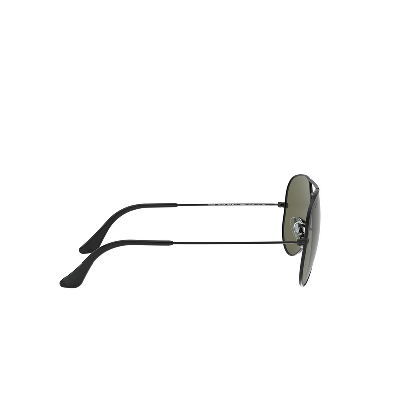 Ray-Ban AVIATOR LARGE METAL Sunglasses W3361 matte black - 3/4
