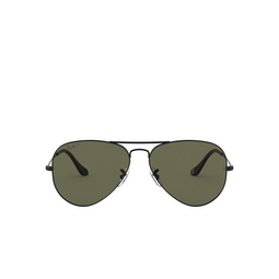 Ray-Ban® Aviator Sunglasses: RB3025 Aviator Large Metal color W3361 Matte Black 