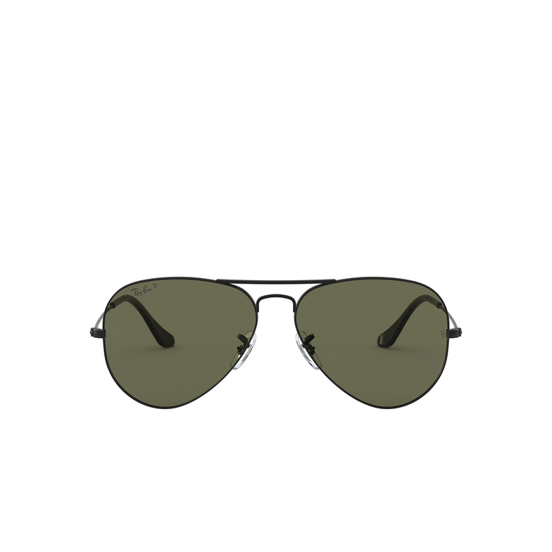 Ray-Ban AVIATOR LARGE METAL Sunglasses W3361 matte black - 1/4
